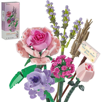 Mini Pink Rose Lavender - 547Pcs